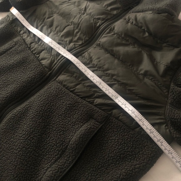 Herschel Hybrid Sherpa Full Zip Jacket Size L - Picture 9 of 12